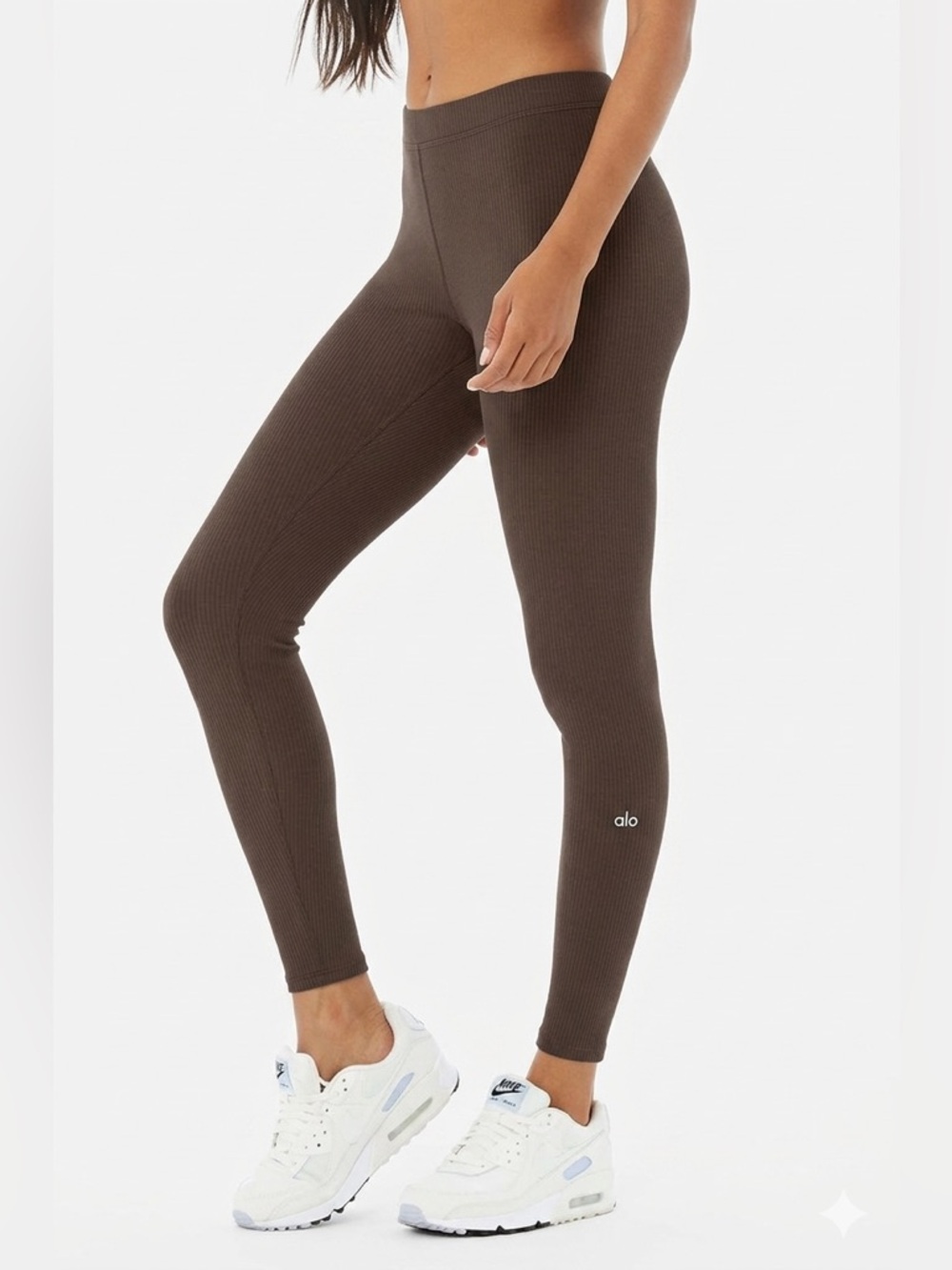 ALO Blissful High-Waist 7/8 Leggings Hot Cacao